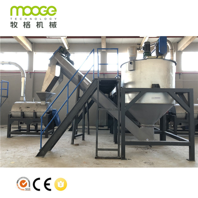 Automatic Plastic Washing Recycling Machine 500kg/H PET Flakes Washing Machine