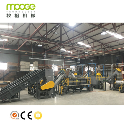 Plastic Washing Recycling Machine 300-5000kg/H PP Raffia Plant 50hz