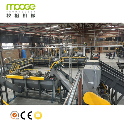 500-5000kg/H Plastic Recycling Washing Plant HRB Film Washing Line