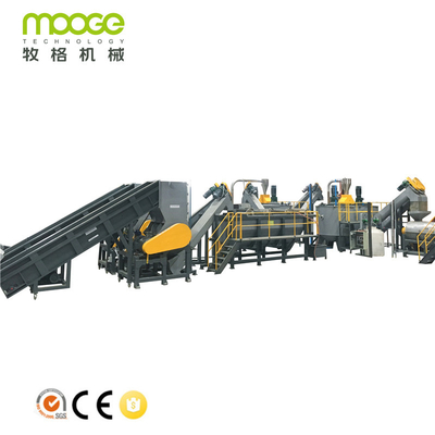 PET Plastic Flakes Washing Machine 500-5000kg/H Bottle Recycling