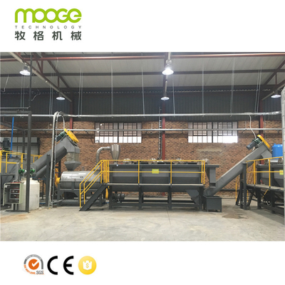 PET Plastic Flakes Washing Machine 500-5000kg/H Bottle Recycling