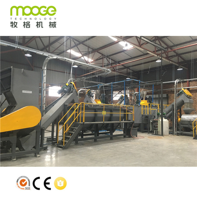 PET Plastic Flakes Washing Machine 500-5000kg/H Bottle Recycling