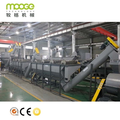 Trommer PET Bottle Washing Recycling Machine In Poland 5000kg/H Plant