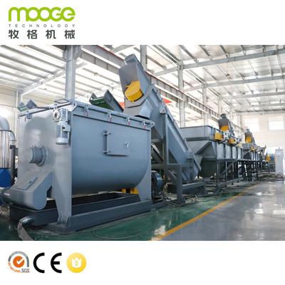PE Mulching film washing line / PP Woven Plastic bags recycling machine