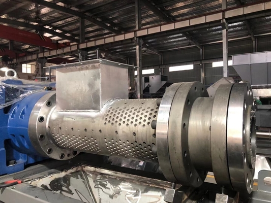 PP PE Plastic Bag Recycling Machine Squeeze Screw Press Dryer Machine
