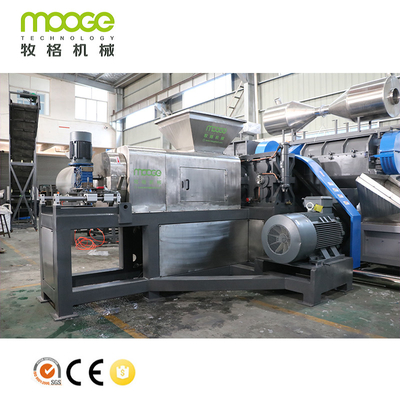 Dewater Drying Plastic Bag Recycling Machine Squeezing Pp Raffia Washing Plant