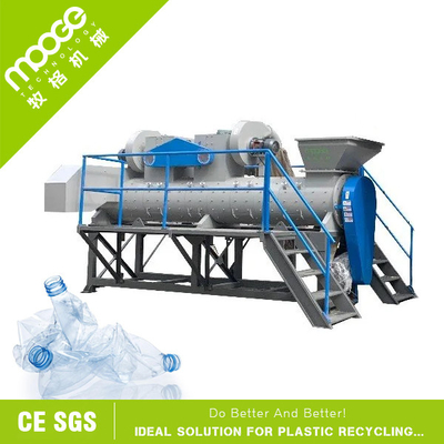 Delabelling PET Label Remover Machine ​High Efficiency 500kg/H Automatic Peeler