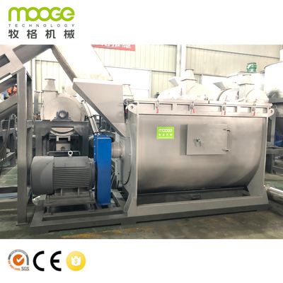 HDPE Waste Film Recycling Line Agricultural 3000kg/H LDPE Machine