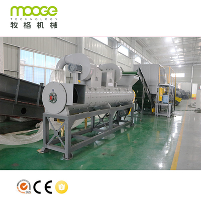PP HDPE PET Bottle Label Remover Machine 5000KG/H Washing Line