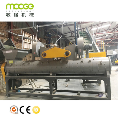 PP HDPE PET Bottle Label Remover Machine 5000KG/H Washing Line