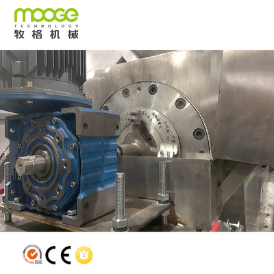 LDPE HDPE Plastic Pelletizing Machine Single Screw PE Granulating Machine