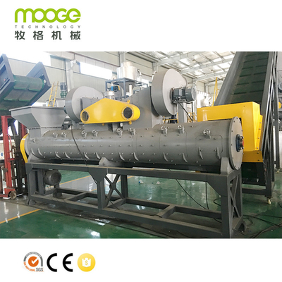 PLC PET Bottle Label Remover Machine Stainless Steel  5000kg/H Label Removing