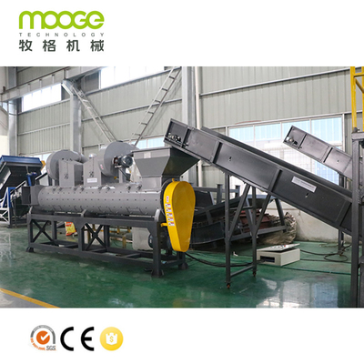 PLC PET Bottle Label Remover Machine Stainless Steel  5000kg/H Label Removing