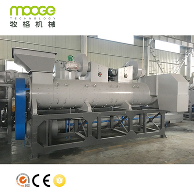 PLC PET Bottle Label Remover Machine Stainless Steel  5000kg/H Label Removing