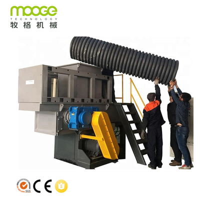 Flake Plastic Waste Shredder Machine Carton Paper 2000kg/H Water Bottle