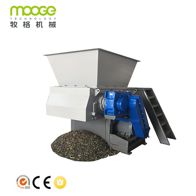 Single Shaft Industrial Plastic Crusher 600-1500mm Plastic Lump Shredder