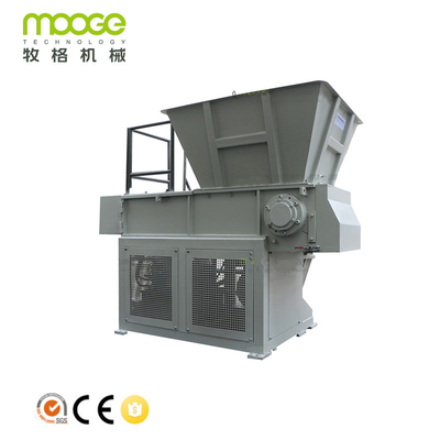 Single Shaft Industrial Plastic Crusher 600-1500mm Plastic Lump Shredder