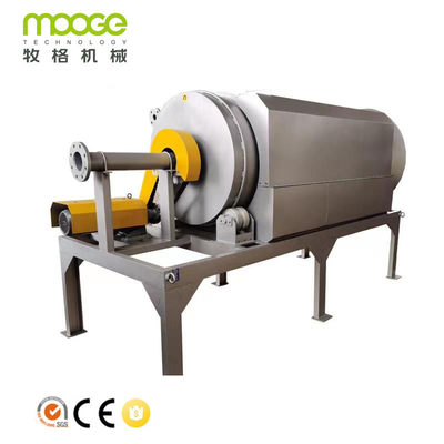 SS304 316 Aluminum Shredder Machine Aquaculture Microfiltration Machine Drum Filter