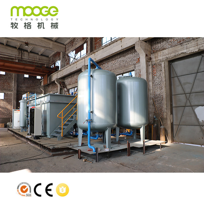 Modular Wastewater Treatment Equipment High Efficiency 2T/H Plastic Film Washing Machine