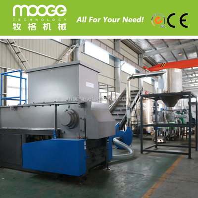 1000kg/H Waste Plastic Shredder Machine 600-1500mm Waste Plastic Crusher