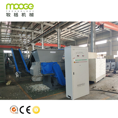 300-2000kg/H Plastic Shredder Machine For Recycling Single Shaft Industrial