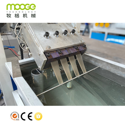 1-2 Manpower Plastic Strap Making Machine Single Screw PET Strap Production Line