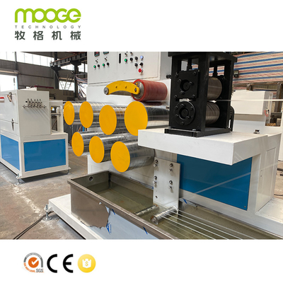 1-2 Manpower Plastic Strap Making Machine Single Screw PET Strap Production Line