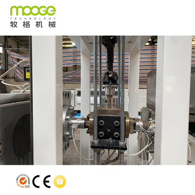Small Capacity PET PP Strapping Roll Making Machine , 50hz Plastic Patti Making Machine