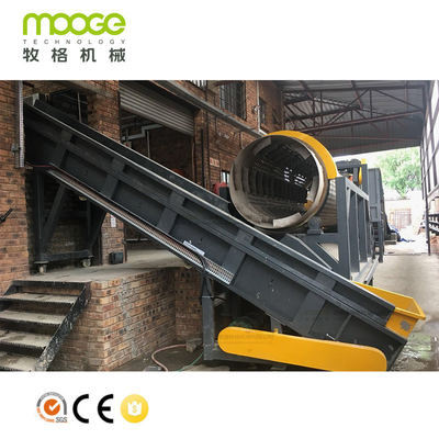 1500RPM Hot Air Plastic Dewatering Machine 5000kg/H PET Plastic Crusher
