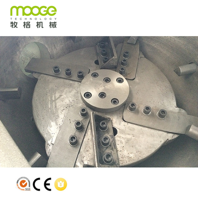 PET Fiber Granulator Plastic Recycling 1000kg/H PE Granulating Machine