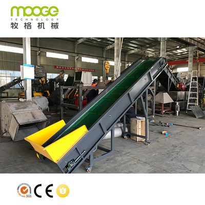 PP PE Chain Conveyor Machine Rubber Recycling Conveyor Belt