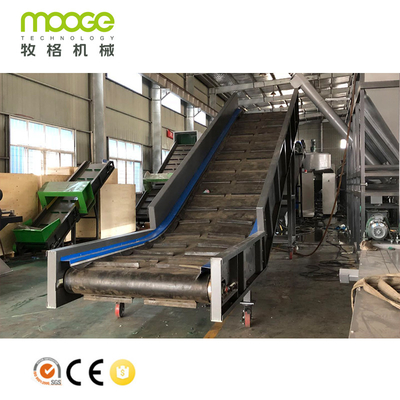 PP PE Chain Conveyor Machine Rubber Recycling Conveyor Belt