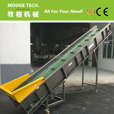 Loading Unloading Chain Conveyor Machine Mobile Conveyor Belt For Bottles
