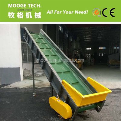 Loading Unloading Chain Conveyor Machine Mobile Conveyor Belt For Bottles