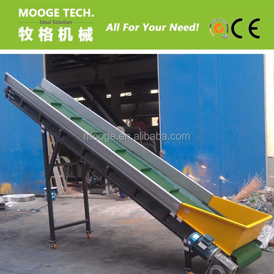 Loading Unloading Chain Conveyor Machine Mobile Conveyor Belt For Bottles