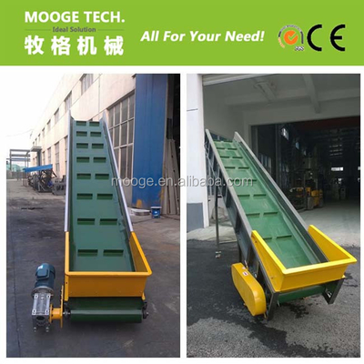 Waste Plastic Film Drawing Belt Conveyor Recycling Machine