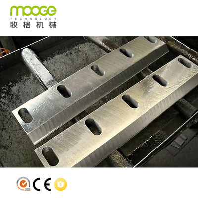 Film Crushing Plastic Auxiliary Machinery PP PE Plastics Granulator Knives