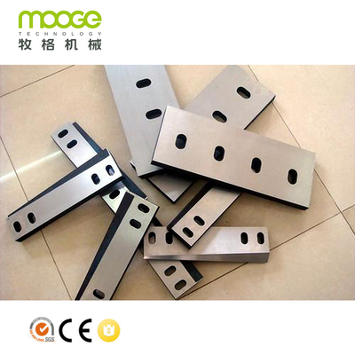Recycling Plastic Granulator Blades 58-60 Hrc Crusher Blade