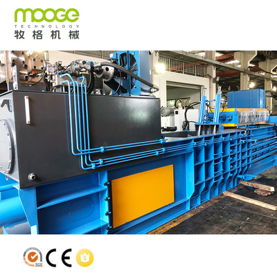 Horizontal Plastic Auxiliary Machinery 20-80t Automatic Cardboard Baler
