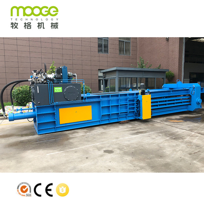 Horizontal Plastic Auxiliary Machinery 20-80t Automatic Cardboard Baler