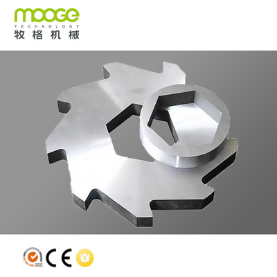 Durable Double Axis Plastic Shredder Blades , 20mm Industrial Shredder Blades