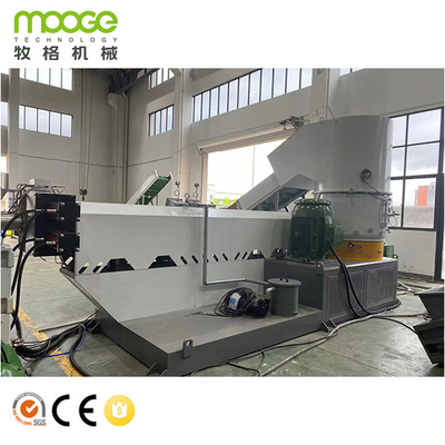 RSL Series Double Stages Plastic Pelletizing Machine For Washing Recycled Soft PE PP Material
