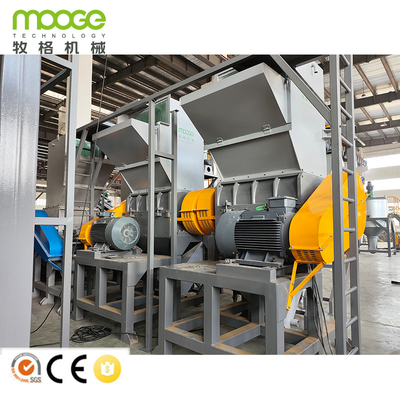 Plastic Rigid Bottle Washing Pet Flakes Hot Wash Recycling Line