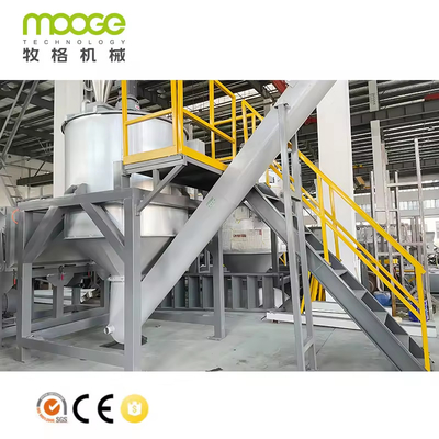 Rigid Pet Scrap Recycling Plastic Bottle Washing Plant