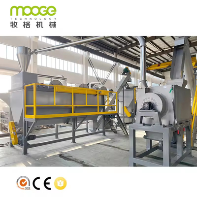 Waste Plastic Flakes Production Pet Bottle Recycling Washing Line