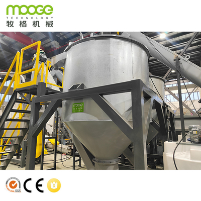 Plastic Recycling Crusher Machine HDPE Bottles Crushing Line Shredder Machine