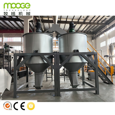 Customized Color Plastic Scrap Washing Pet Bottle Recycling Line