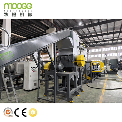 Premium HDPE / PP Rigid Bottle Recycling Washing Line Auto PLC Control 1000kg/h Capacity