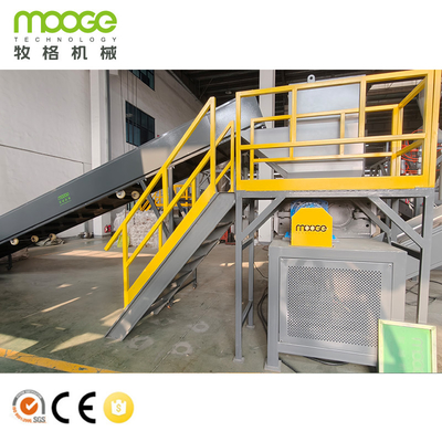 Plastic PET HDPE Bottle Crushing Cleaning Washing Shredder Machine Waste Recycling Line