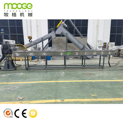 Double Stage Strand Cooling Pelletizing Pe Pp Plastic Recycling Granulator Machine
